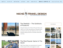 Tablet Screenshot of nichetravel.com